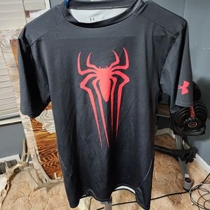 Under Armour Heat Gear L The Amazing Spider Man 2 Compression Shirt
